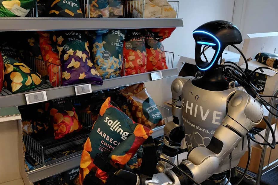 Føtex blandt de første i verden: Menneskelignende robotter skal fylde hylder og tjekke datoer