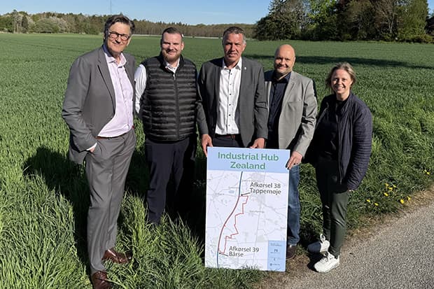 Industrial Hub Zealand: To kommuner sætter turbo på sydsjællandsk industriprojekt